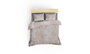 L'essentiel linge de maison Elena - Juego de funda de edredón Marrón, Beige y Salmón